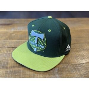 Portland Timbers Hat Adidas MLS Official, Green, One Size Fits All